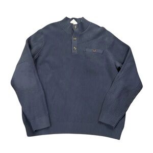 Duluth Trading co men’s brigadier button mock sweater size 2XL NWT